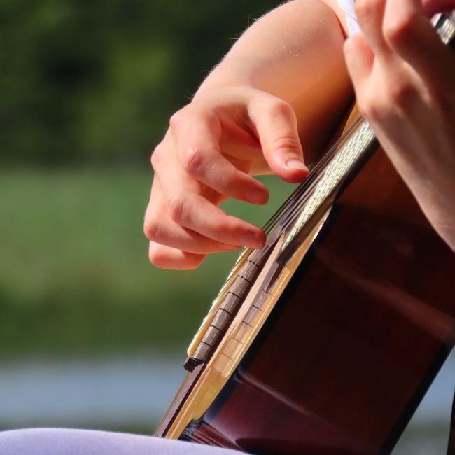 play the guitar